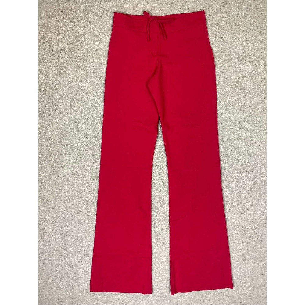 Dumbellmania Womens L Athletic Pants Elastic Waist w‎ Drawstring Flare Leg